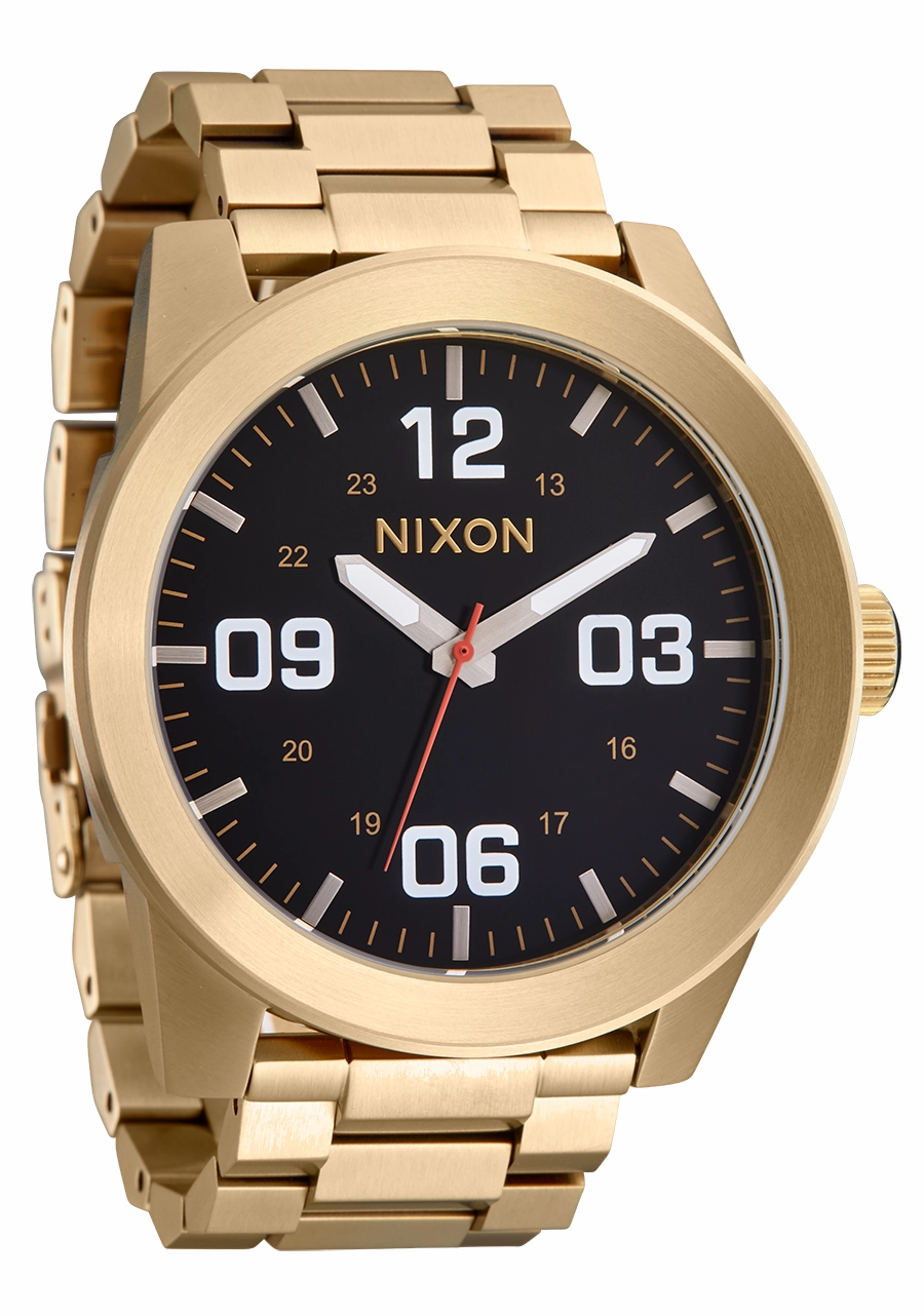 Corporal Stainless Steel - Yellow Gold / Black