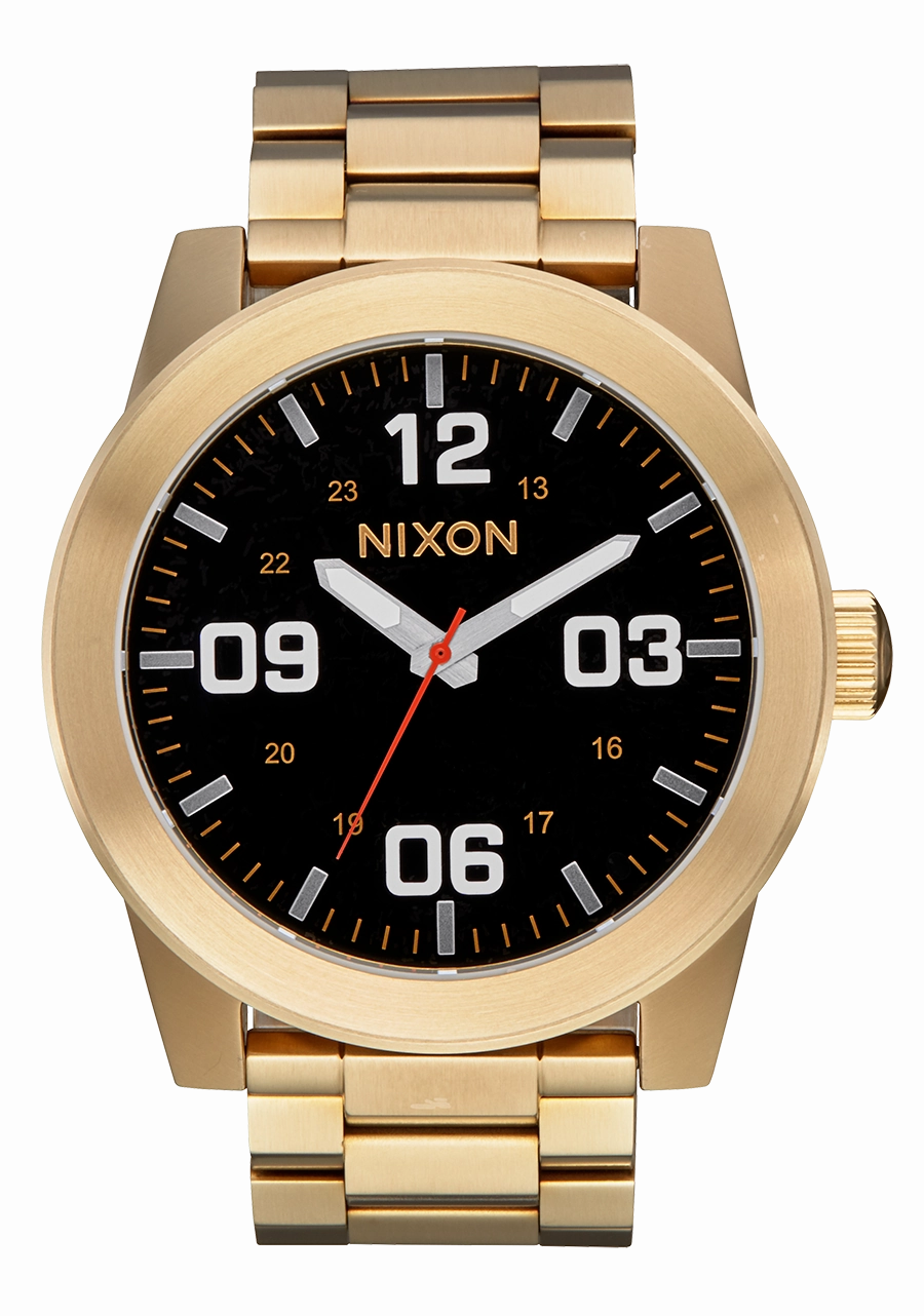Corporal Stainless Steel - Yellow Gold / Black