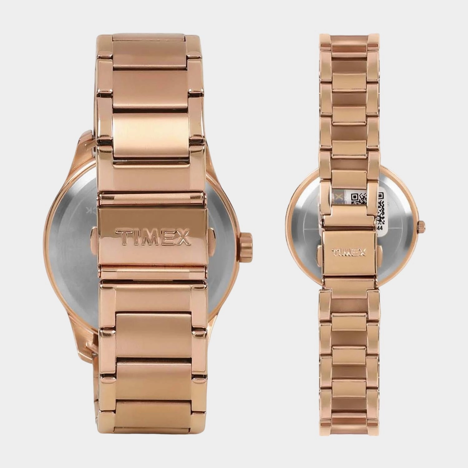 Couple Rose Gold Analog Stainless Steel Watch TW00PR266