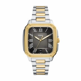 Crosby Three-Hand Date Two-Tone Stainless Steel Watch