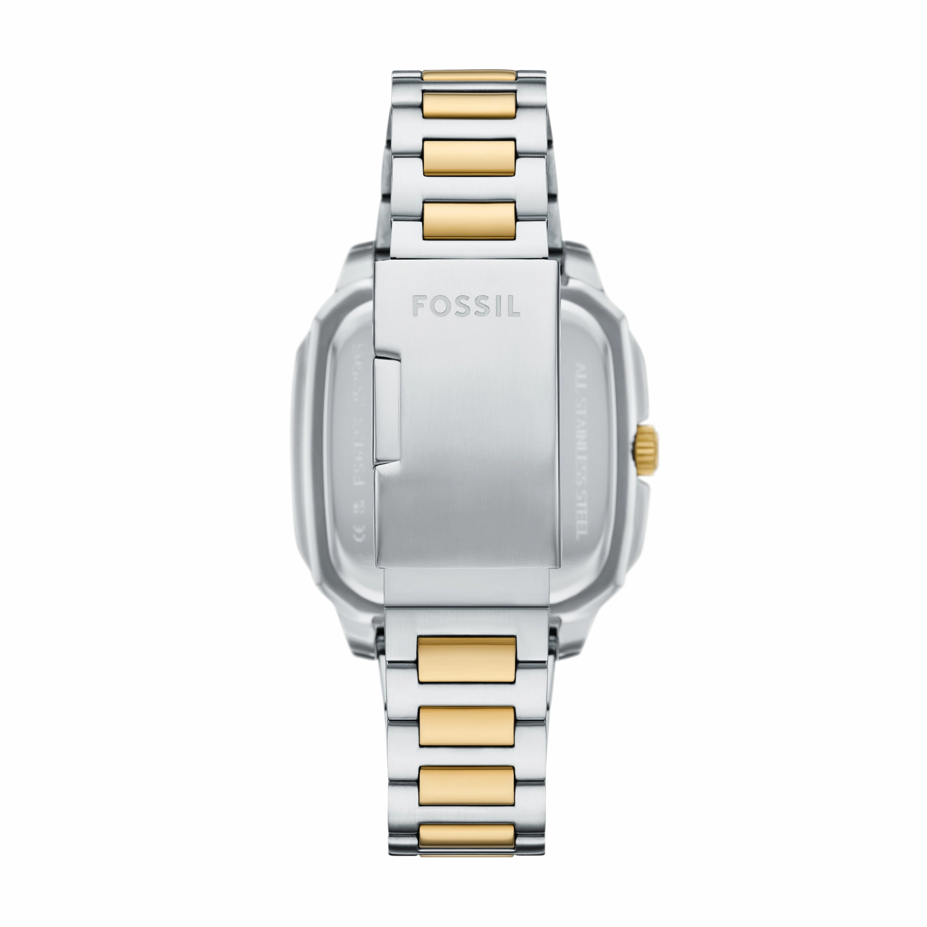 Crosby Three-Hand Date Two-Tone Stainless Steel Watch