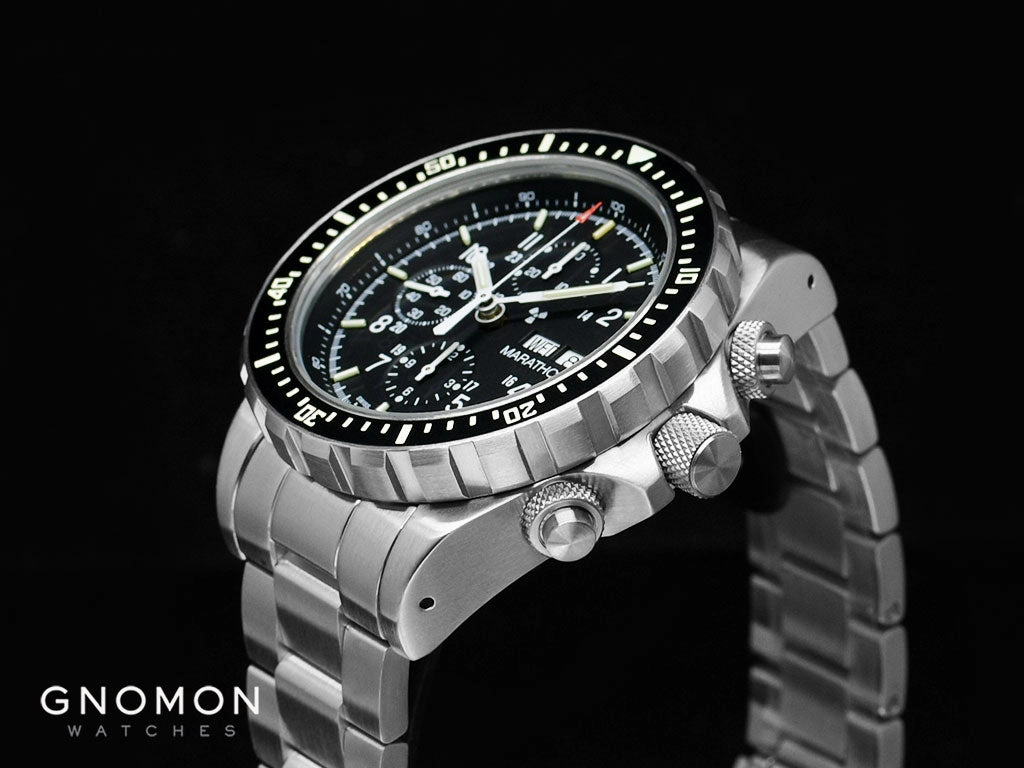 CSAR Jumbo Diver/Pilot Automatic Chronograph 46mm - Bracelet Ref. WW194014SS-0108