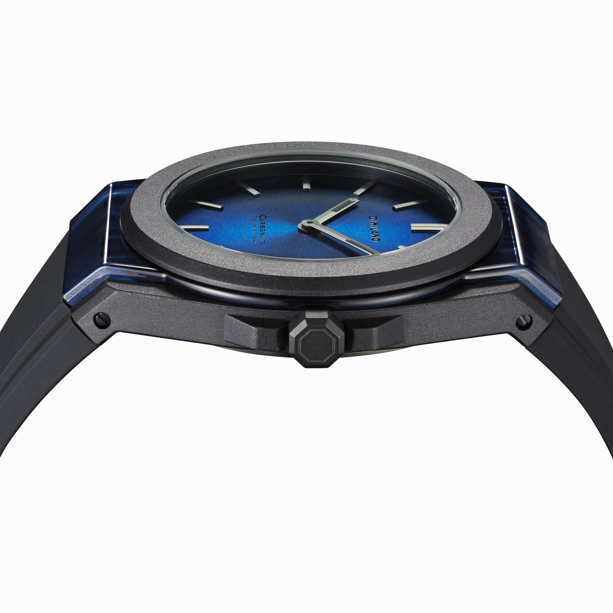 D1 Milano Carbonlite Blue 40.5mm Watch CLRJ04