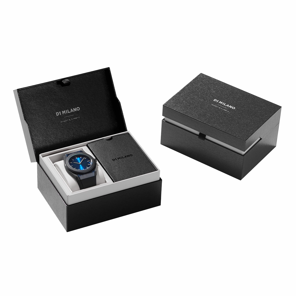 D1 Milano Carbonlite Blue 40.5mm Watch CLRJ04