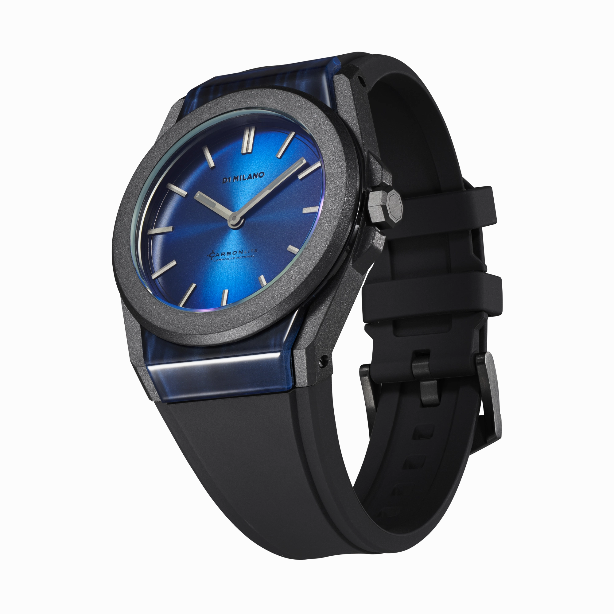 D1 Milano Carbonlite Blue 40.5mm Watch CLRJ04