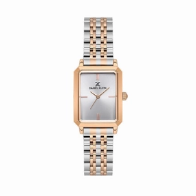 Daniel Klein Premium Silver Dial Analogue Watch