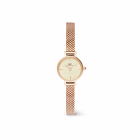 Daniel Wellington 19mm Petite Mini Champagne Melrose Watch