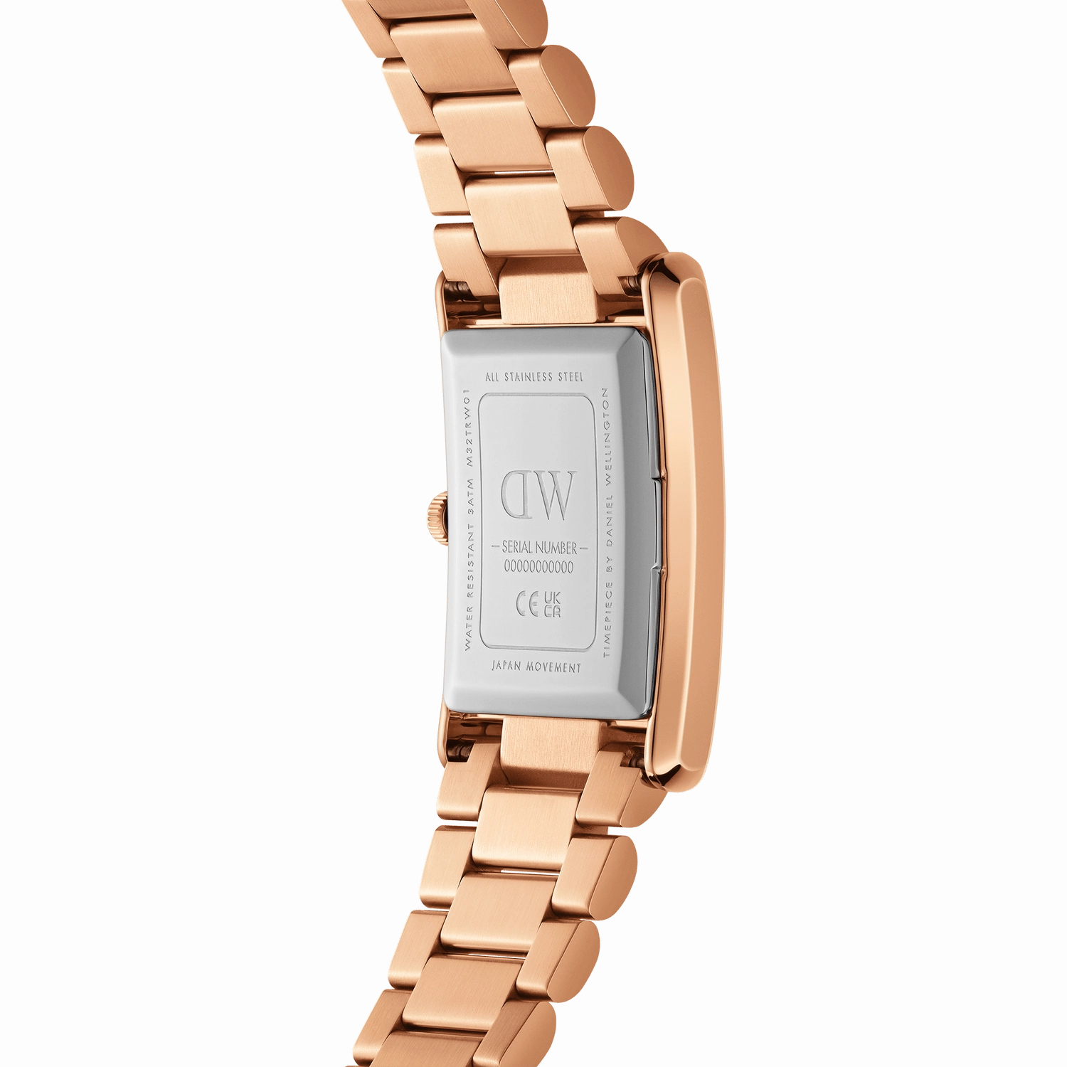 Daniel Wellington Bound 3-Link Rose Gold Watch DW00100699