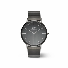 Daniel Wellington Classic Piano Link Graphite Unitone Watch