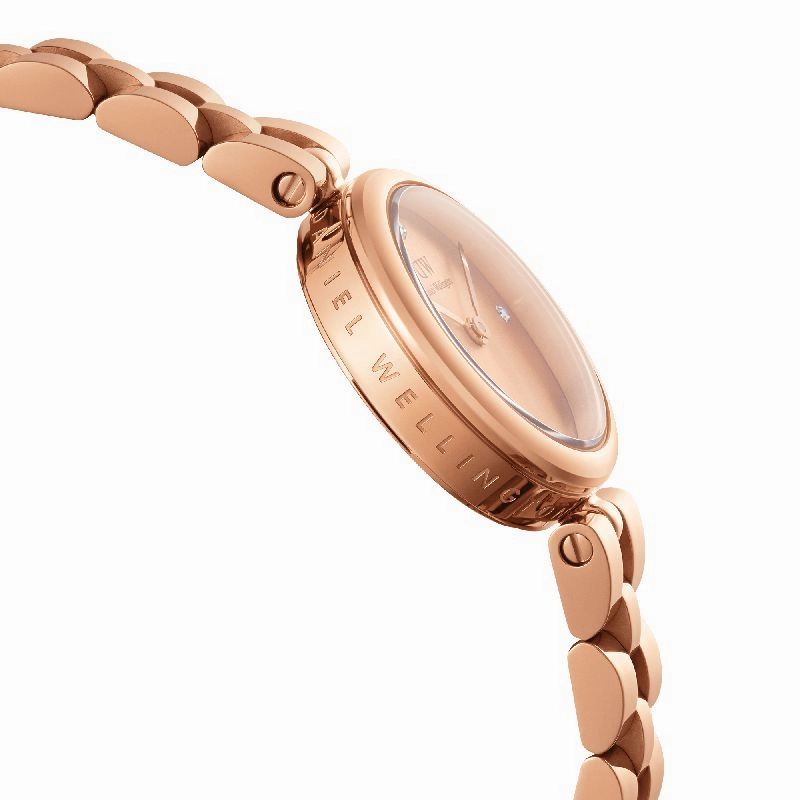 Daniel Wellington Elan Lumine Unitone Rose Gold Watch 22mm