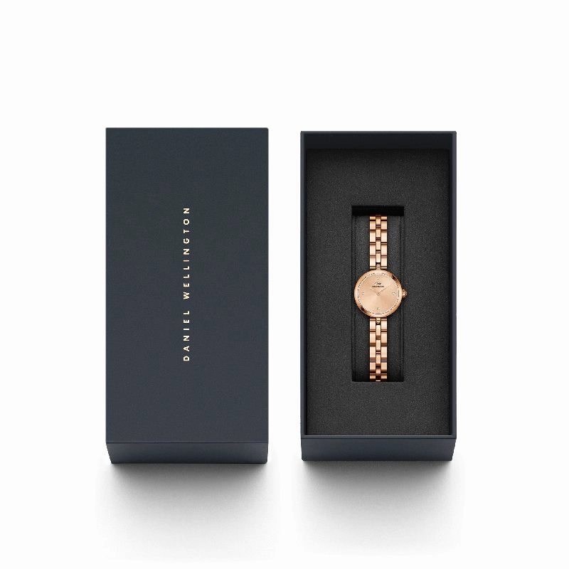 Daniel Wellington Elan Lumine Unitone Rose Gold Watch 22mm
