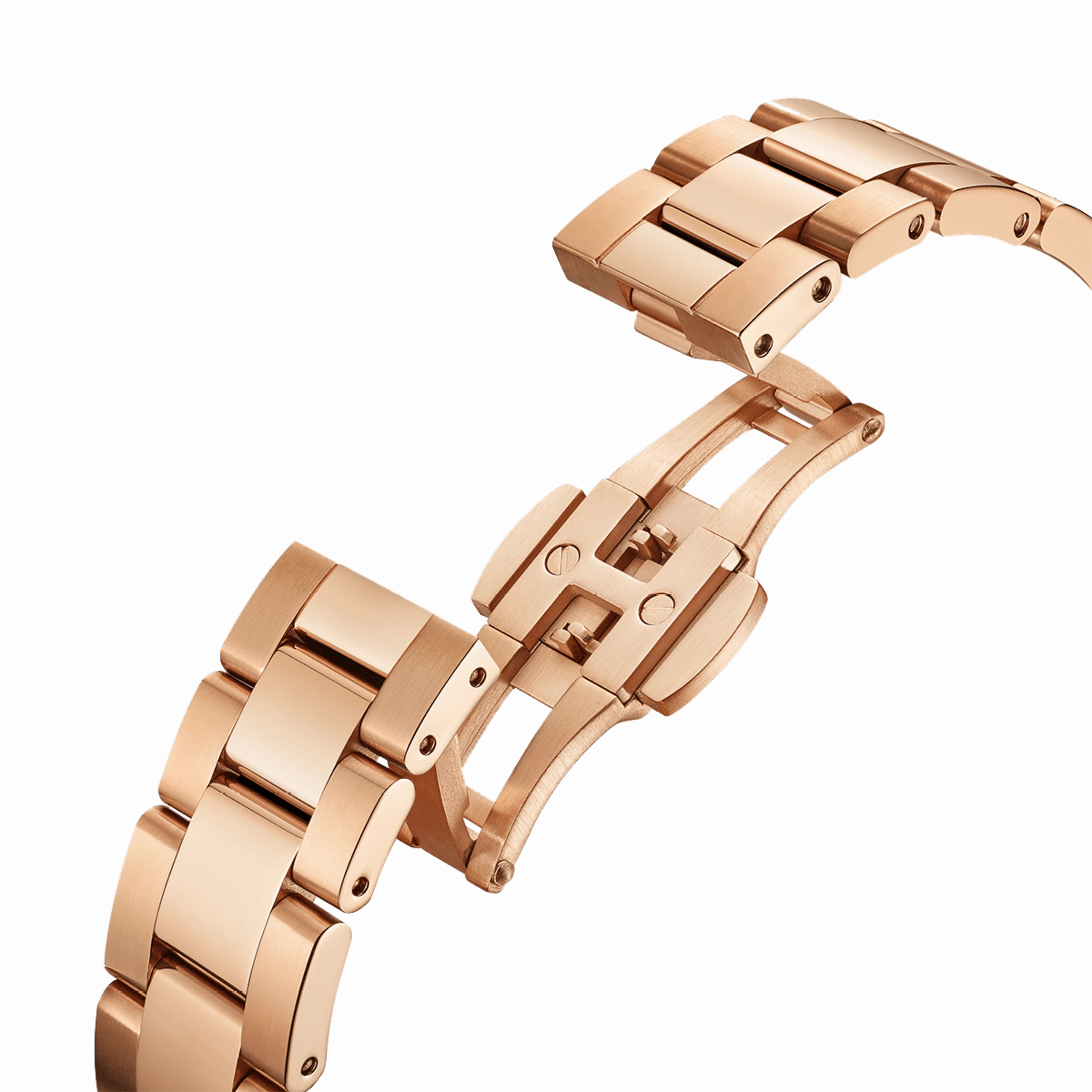Daniel Wellington Iconic Link 28mm Light Pink Dial Watch DW00100370