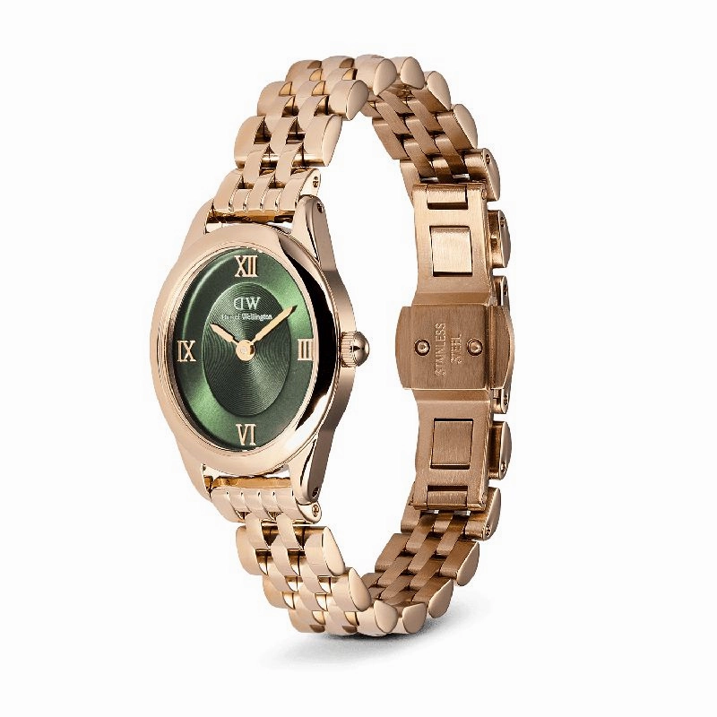 Daniel Wellington Ophelia Mini Emerald Rose Gold