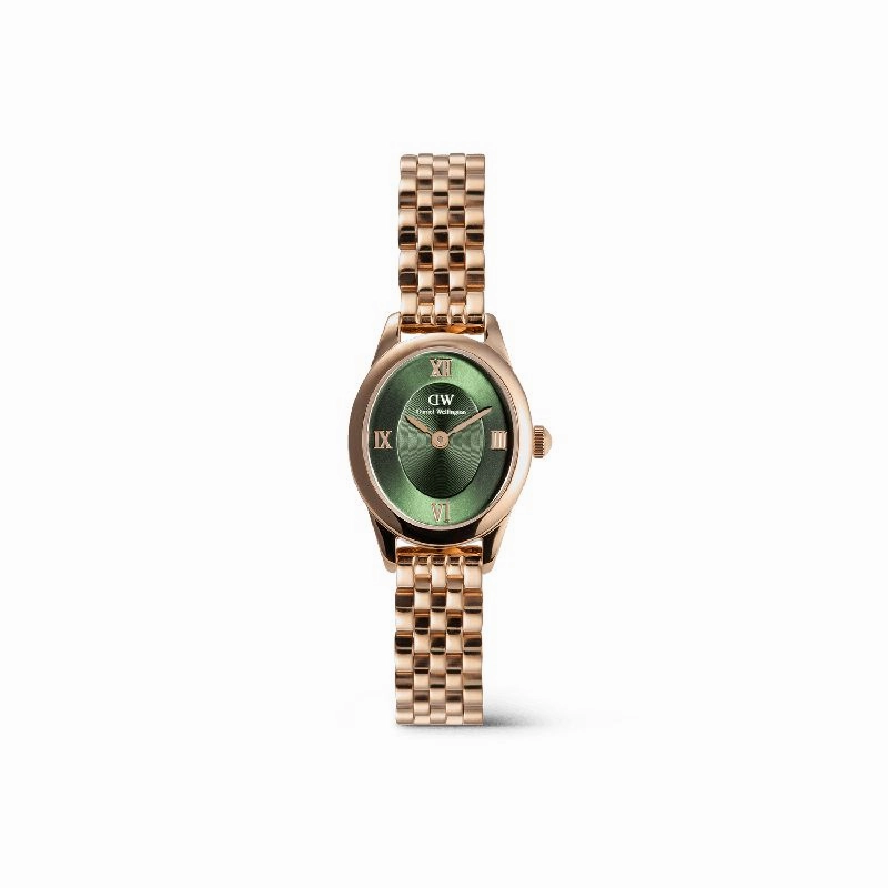 Daniel Wellington Ophelia Mini Emerald Rose Gold