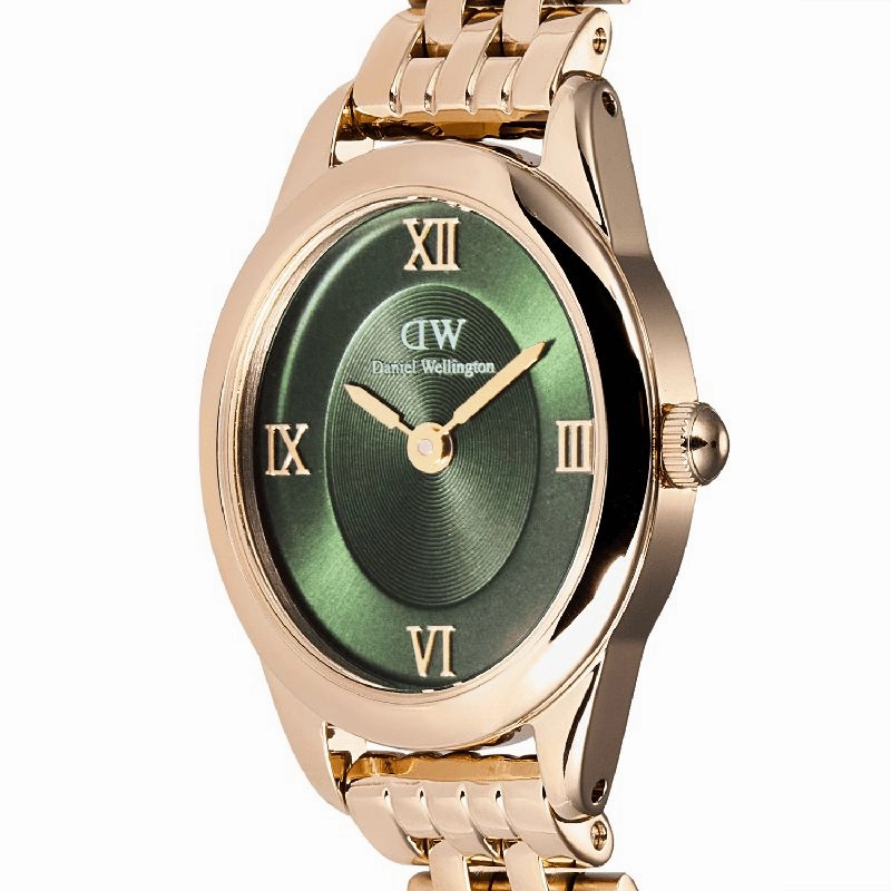 Daniel Wellington Ophelia Mini Emerald Rose Gold