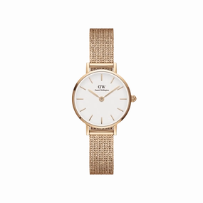 Daniel Wellington Petite 24mm Pressed Melrose White Watch DW00100447