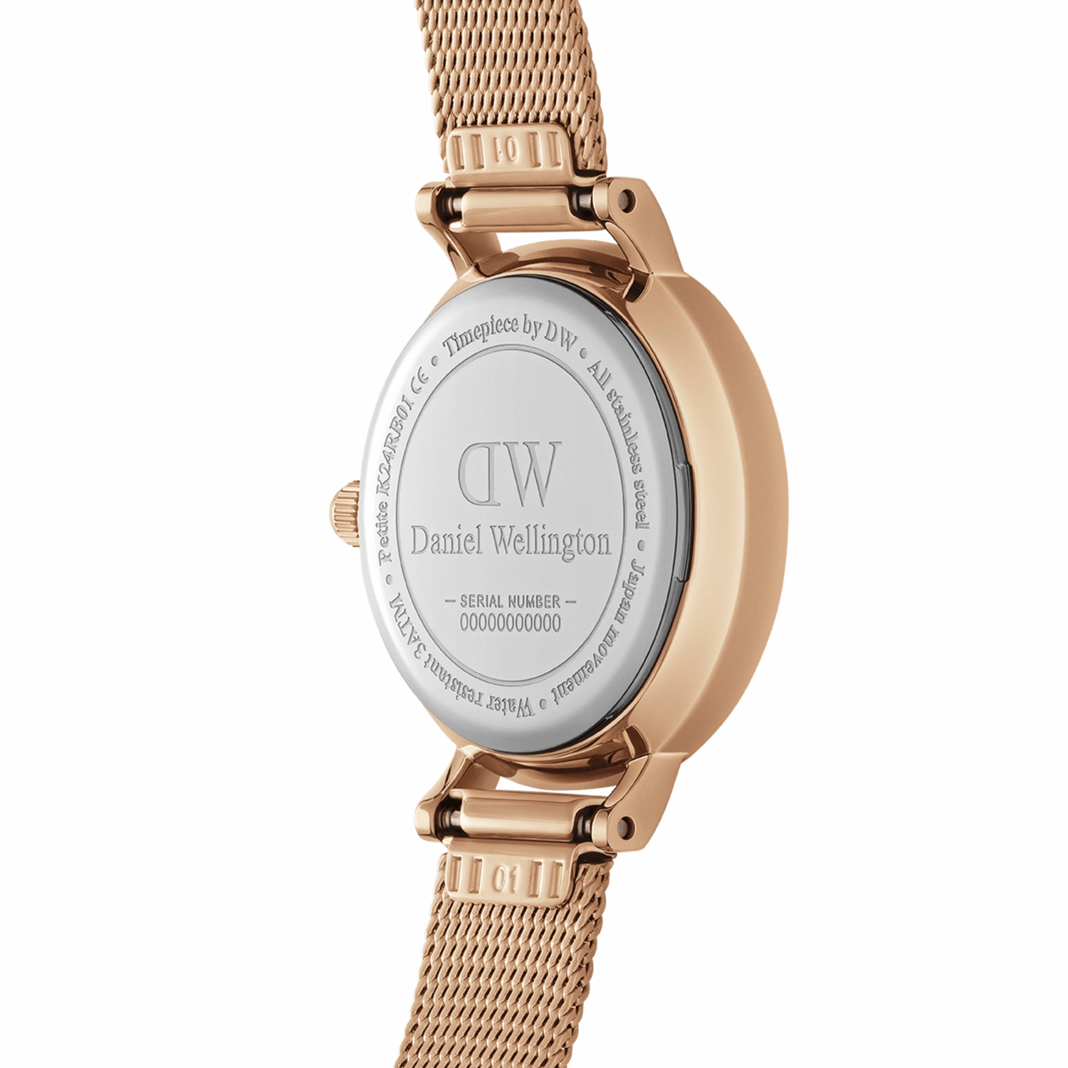 Daniel Wellington Petite 24mm Pressed Melrose White Watch DW00100447