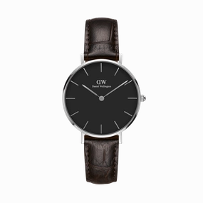 Daniel Wellington Petite 28mm York Black Dial Watch DW00100238