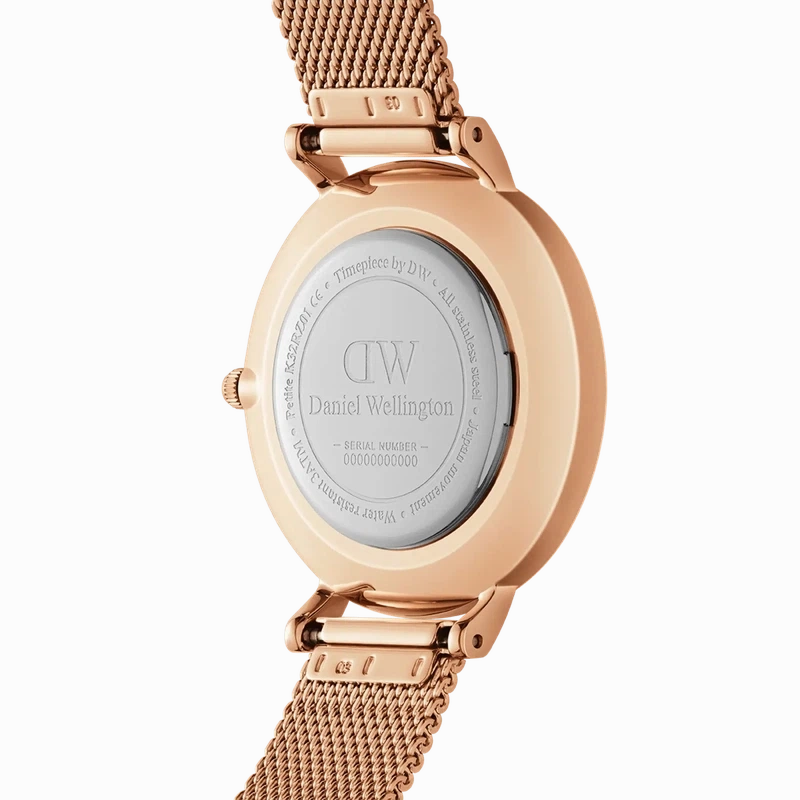 Daniel Wellington Petite Amber Rose Gold Watch 28mm