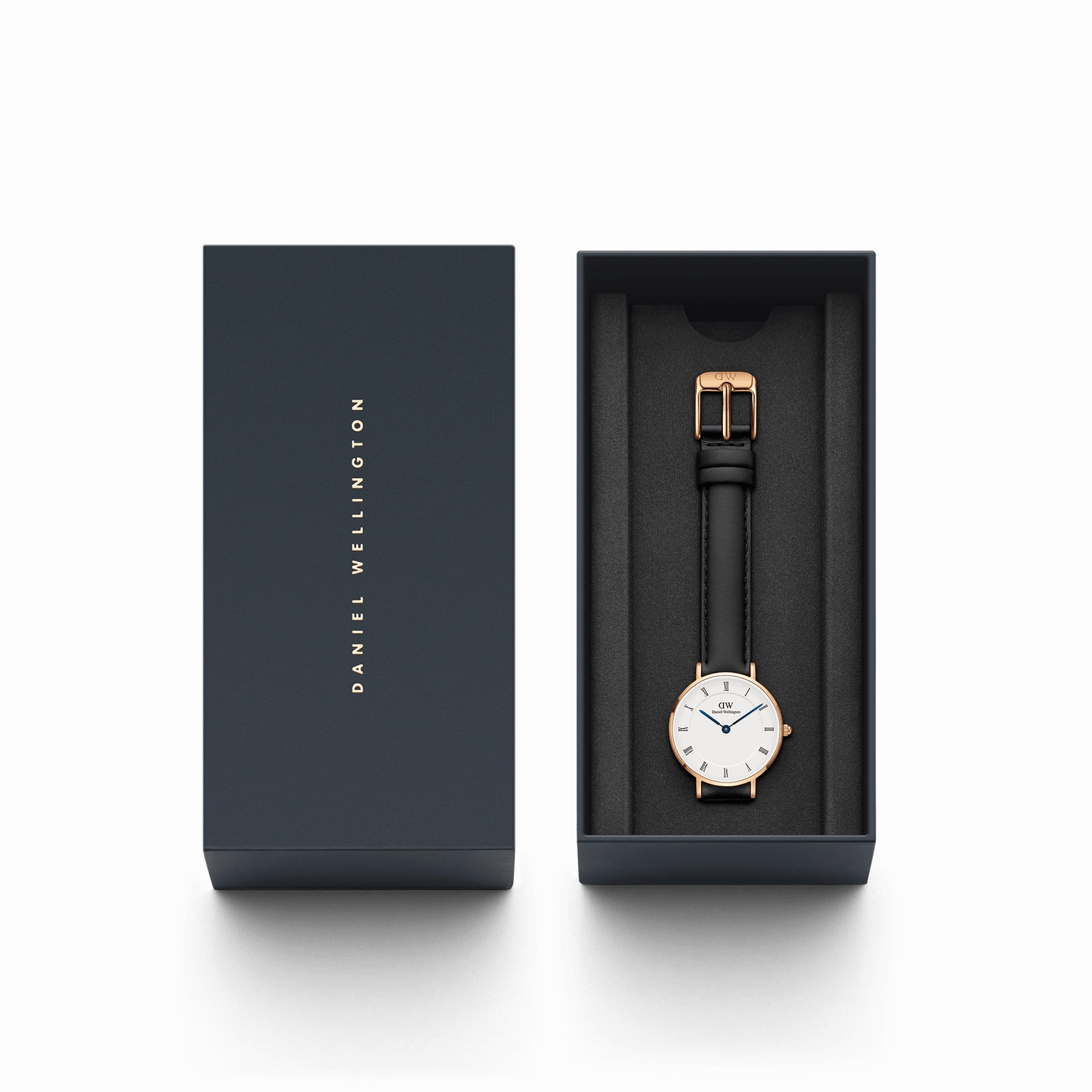 Daniel Wellington Petite Roman Numerals Sheffield Rose Gold Watch DW00100683