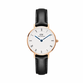 Daniel Wellington Petite Roman Numerals Sheffield Rose Gold Watch DW00100683