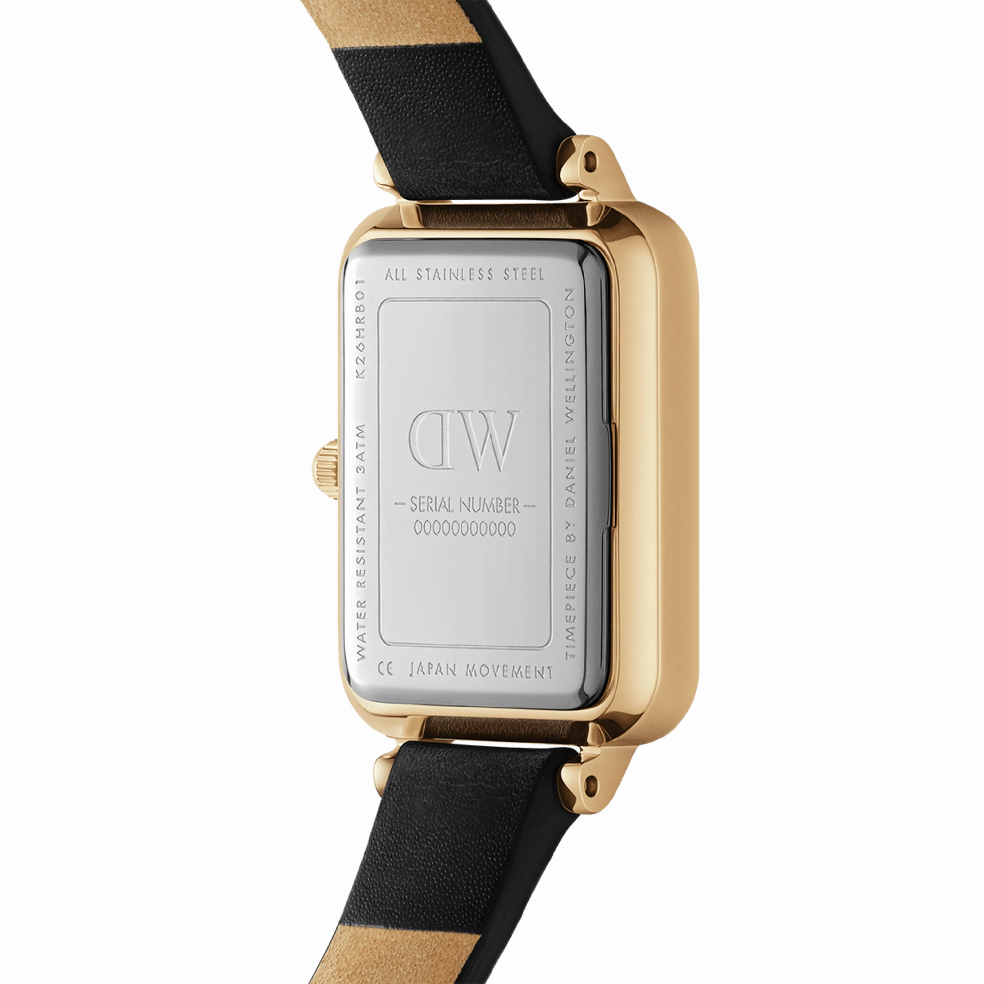 Daniel Wellington Quadro 20x26mm Pressed Sheffield White Dial Watch DW00100559