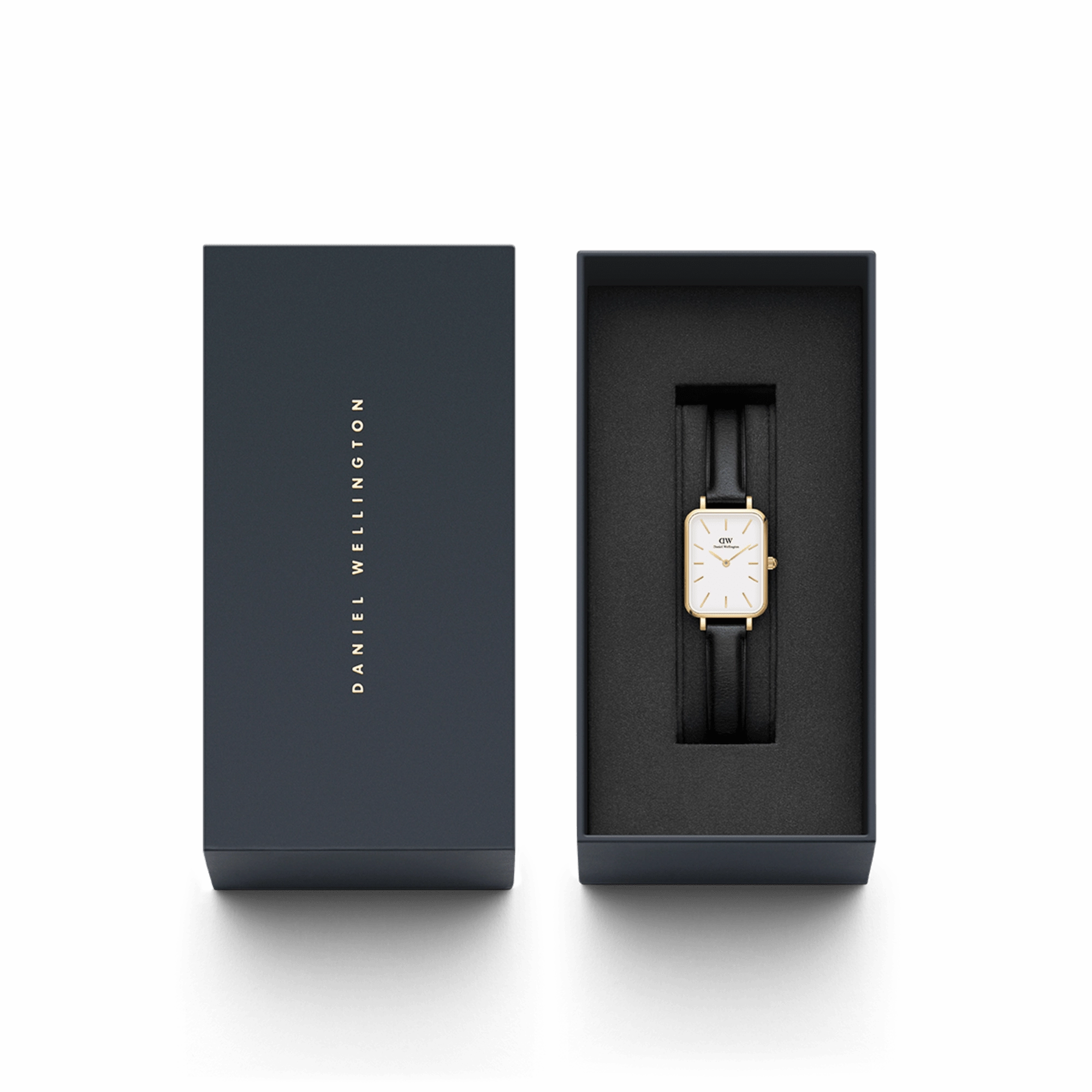 Daniel Wellington Quadro 20x26mm Pressed Sheffield White Dial Watch DW00100559