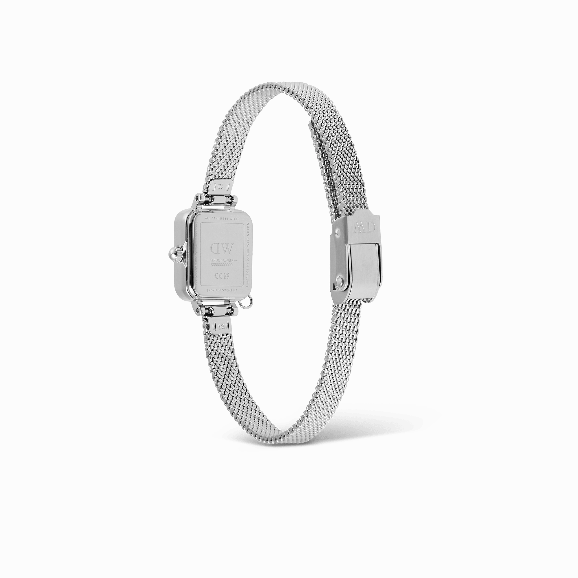 Daniel Wellington Quadro Mini Crystal Zodiac Sterling Watch