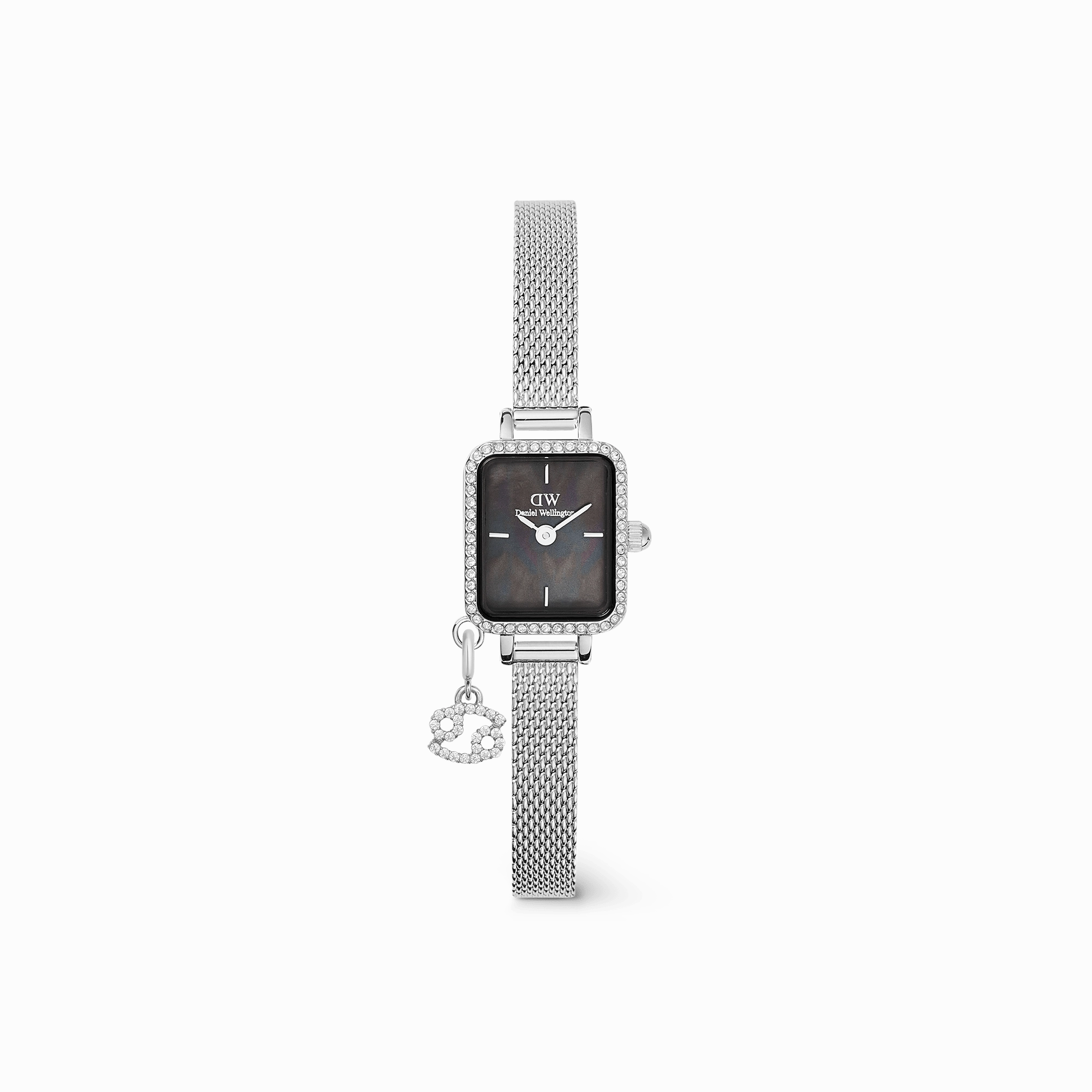 Daniel Wellington Quadro Mini Crystal Zodiac Sterling Watch