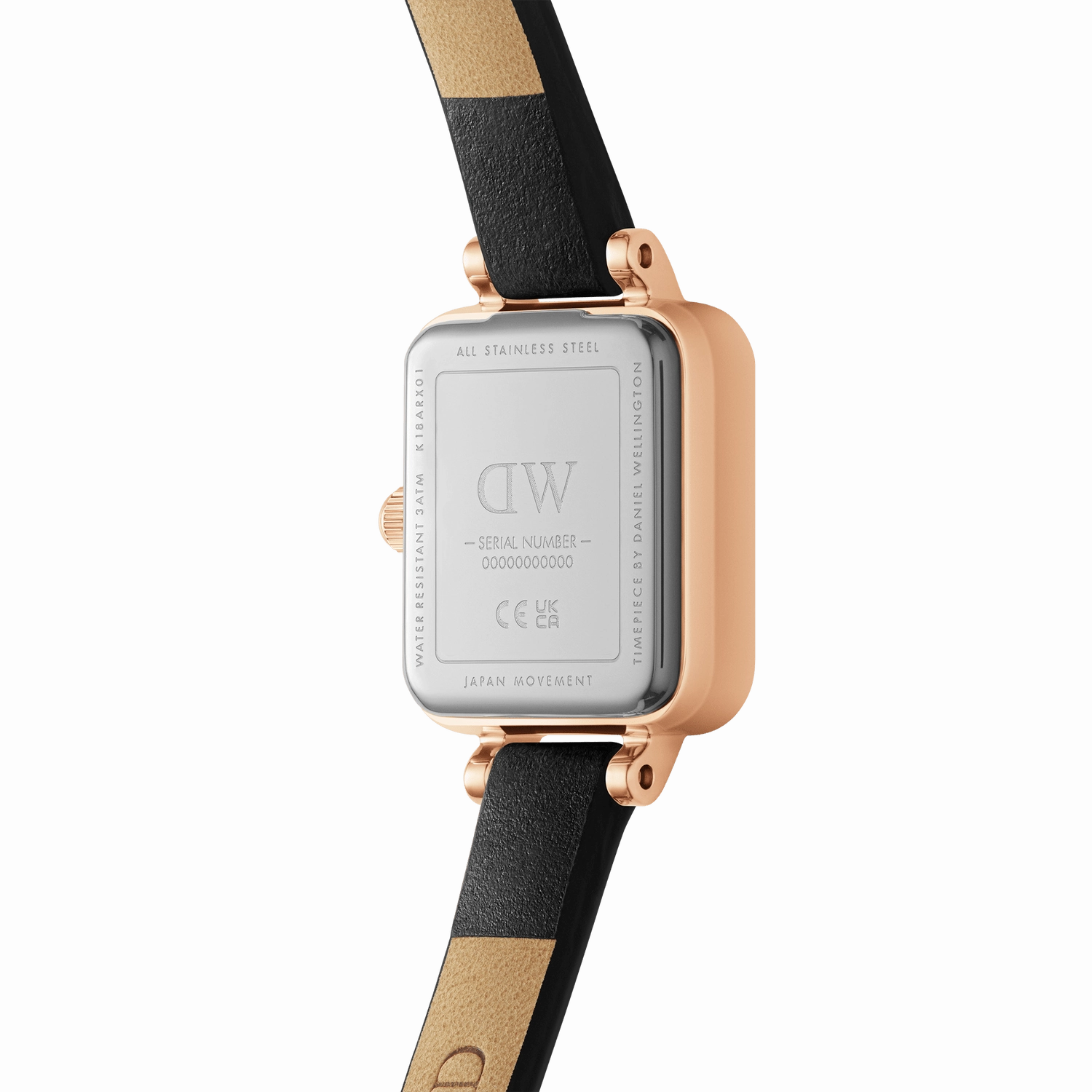 Daniel Wellington Quadro Mini Sheffield Rose Gold Watch DW00100728