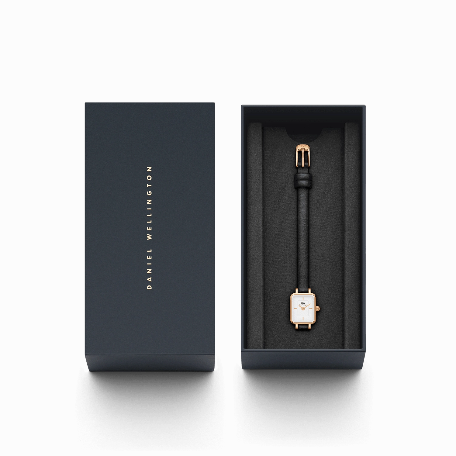 Daniel Wellington Quadro Mini Sheffield Rose Gold Watch DW00100728