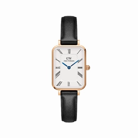 Daniel Wellington Quadro Roman Numerals Sheffield Rose Gold 20x26mm Watch