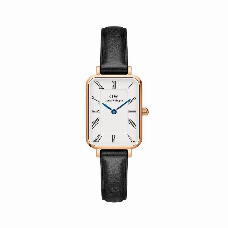 Daniel Wellington Quadro Roman Numerals Sheffield Rose Gold 20x26mm Watch