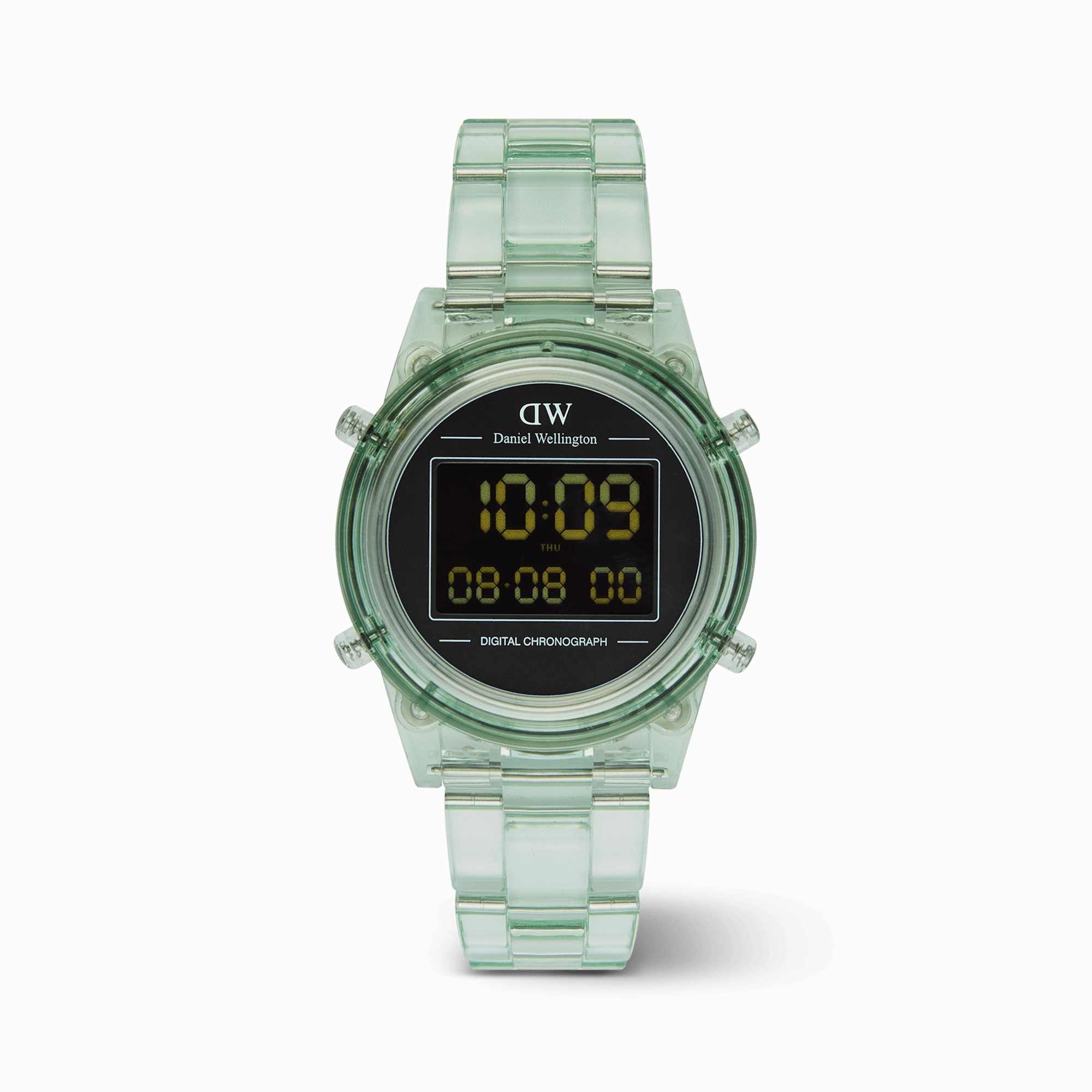 Daniel Wellington Retro Digital Light Green Watch