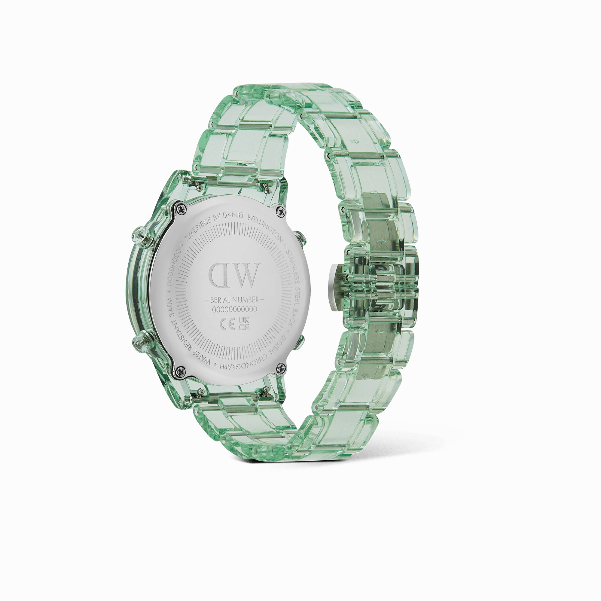 Daniel Wellington Retro Digital Light Green Watch