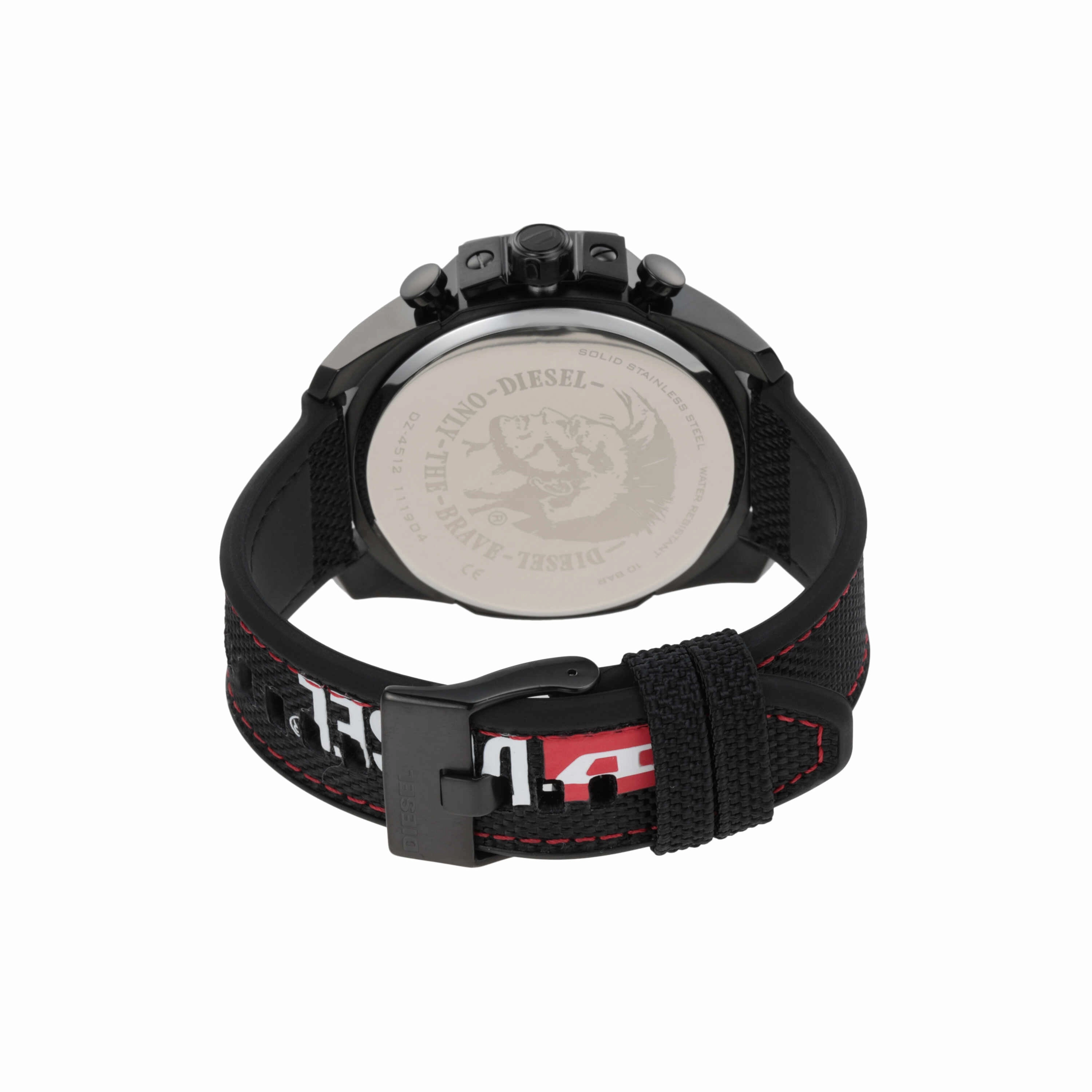 Diesel Mega Chief Black Chronograph Watch DZ4512
