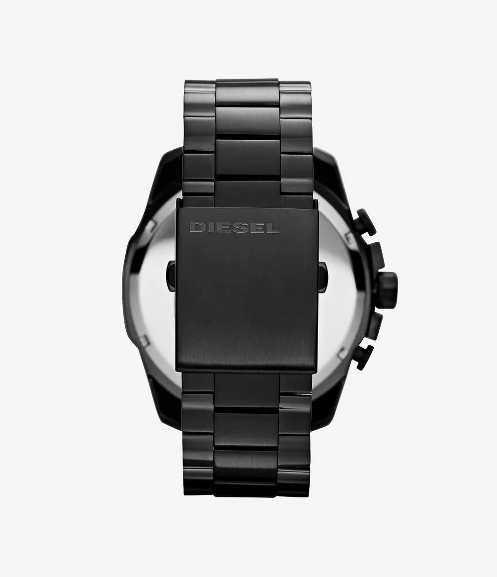 Diesel Mega Chief Chronograph Black Stainless Steel Watch DZ4283