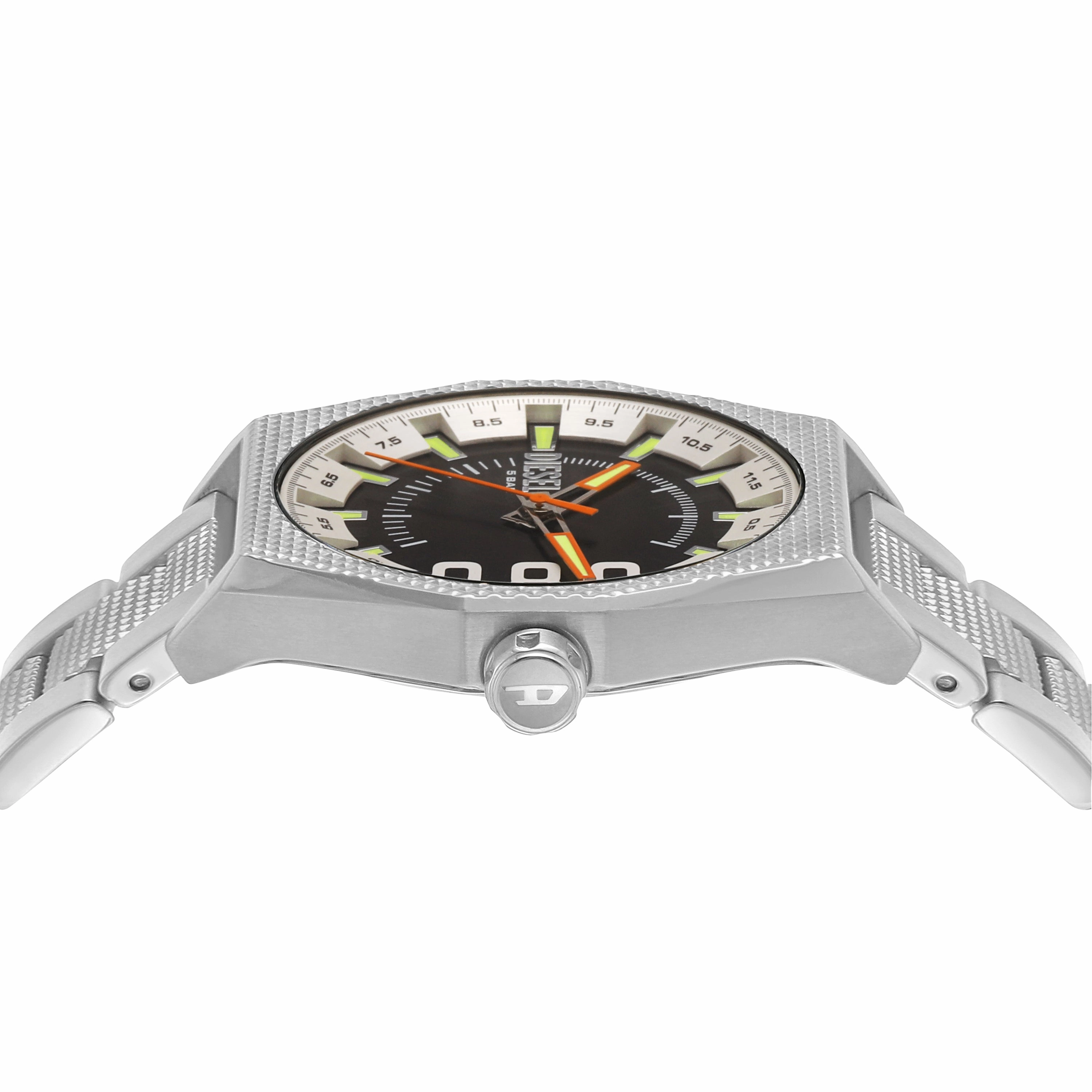 Diesel Scraper Silver Mens Watch DZ2172