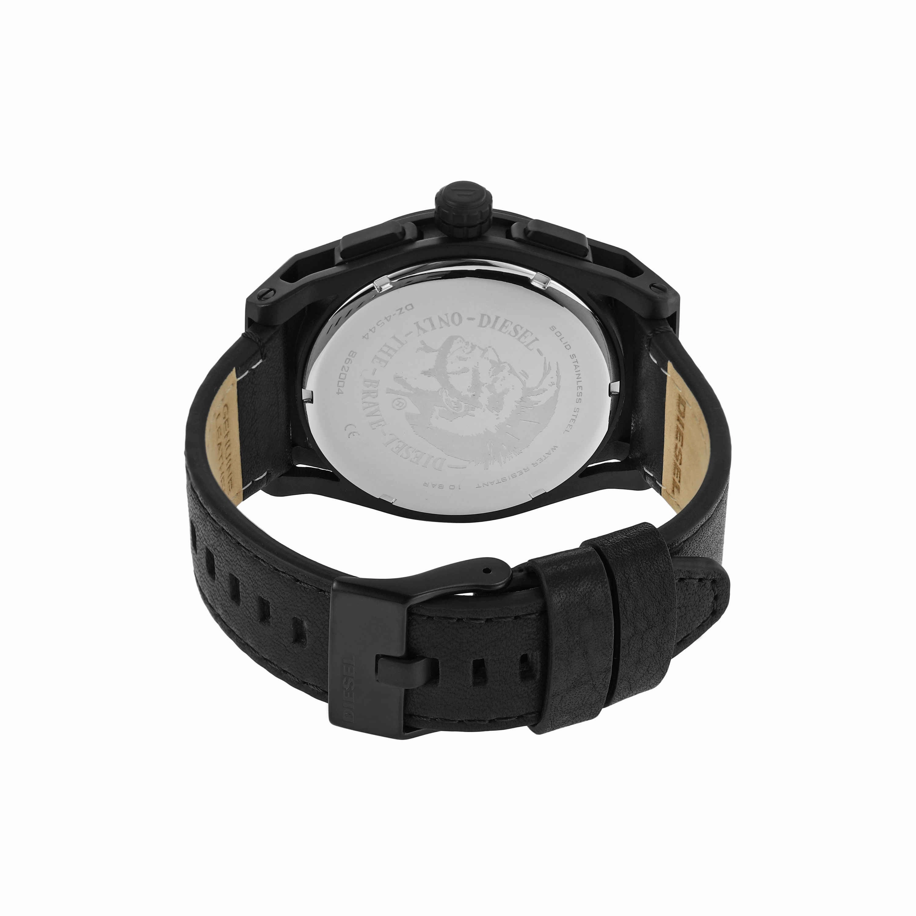 Diesel Timeframe Black Chronograph Watch DZ4544