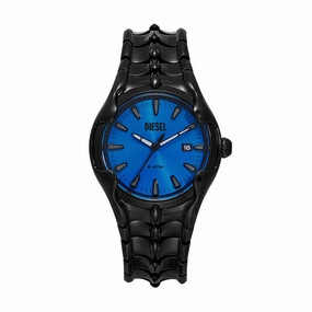 Diesel Vert Three-Hand Date Black Stainless Steel Watch DZ2198
