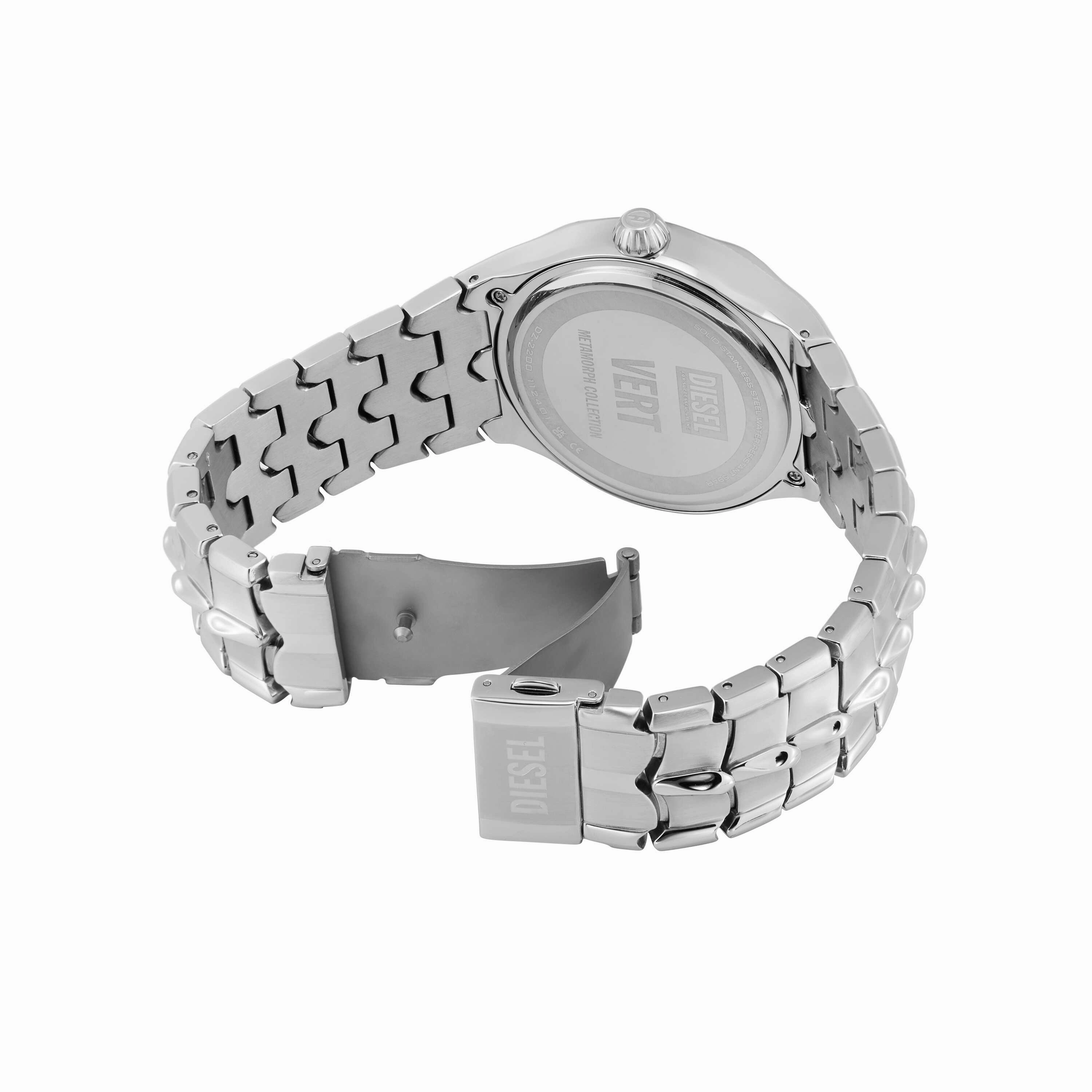 Diesel Vert Three-Hand Date Stainless Steel Watch DZ2200
