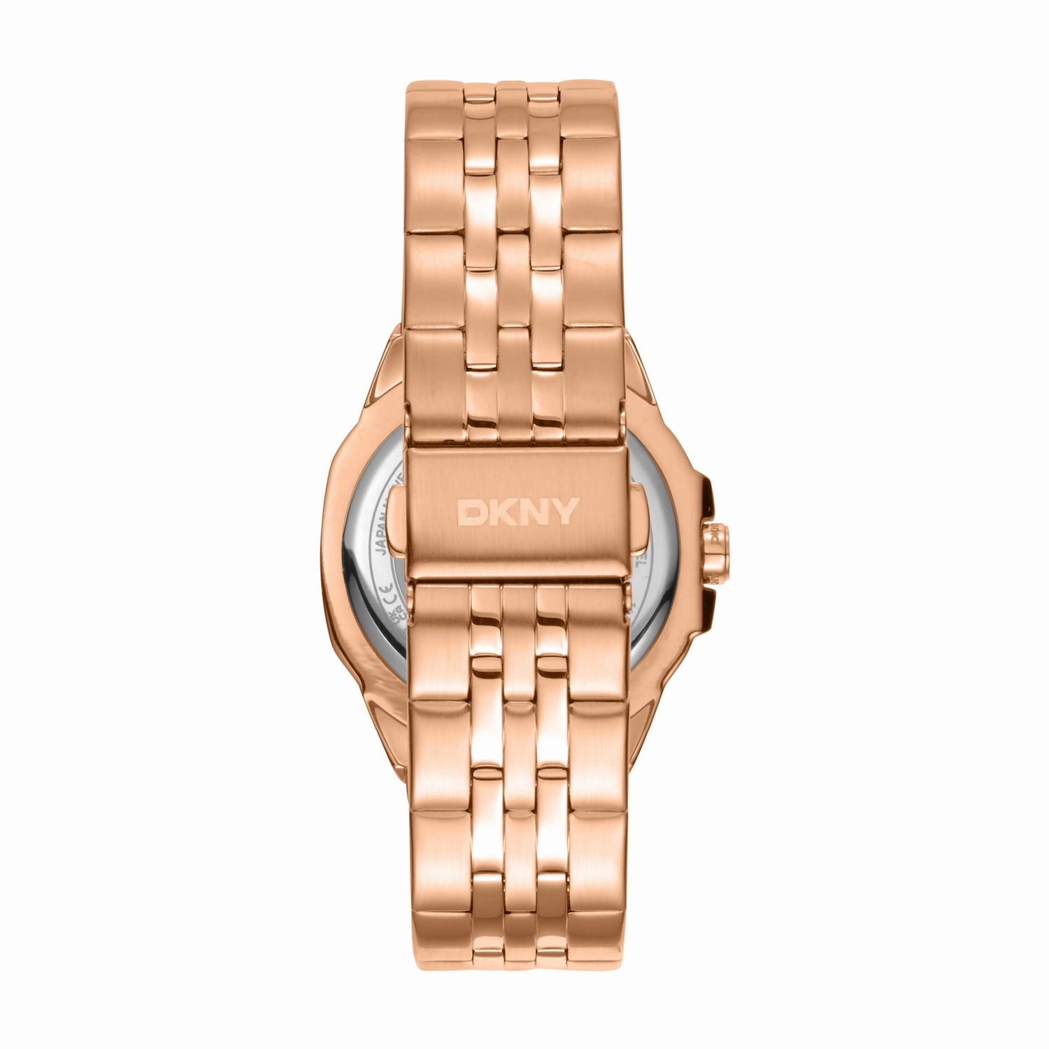 DKNY Brooklyn Midi Rose Gold Dial Stainless Steel Watch DK1L012M0075