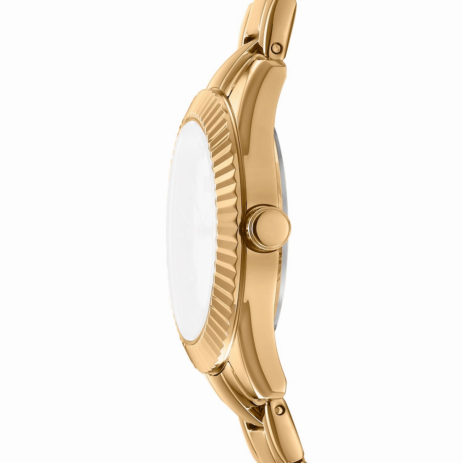 DKNY Chambers Glitz Silver Dial Stainless Steel Watch DK1L017M0055