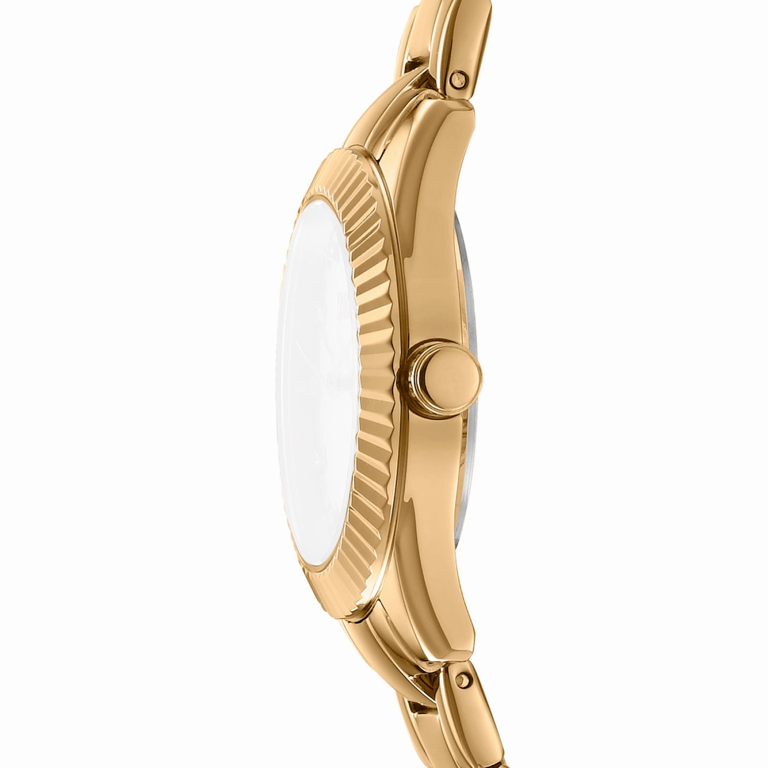 DKNY Chambers Glitz Silver Dial Stainless Steel Watch DK1L017M0055