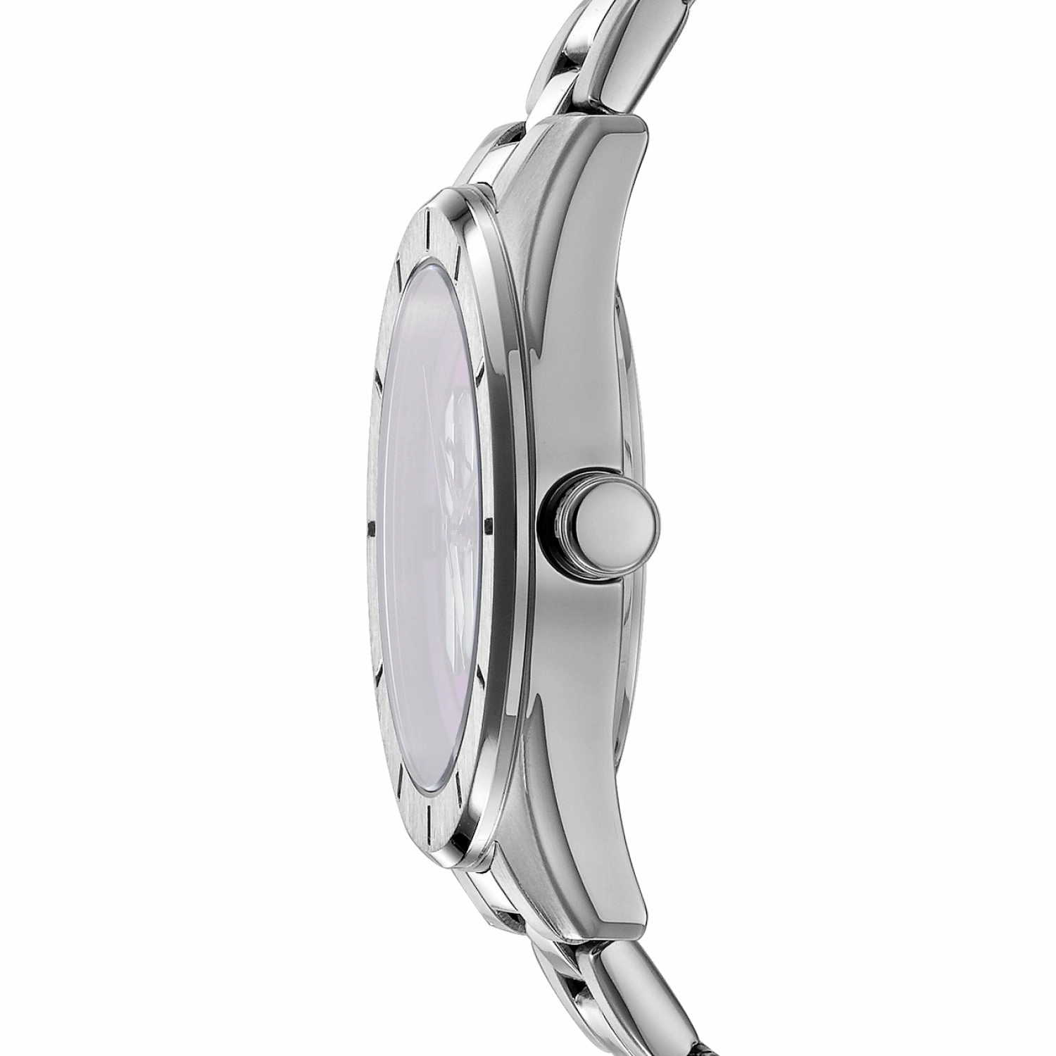 DKNY Chambers Midi Silver Dial Stainless Steel Watch DK1L016M0045