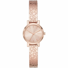 DKNY Women's Watch - Soho Quartz Rose Gold Tone Dial Rose Gold Bracelet | NY2884