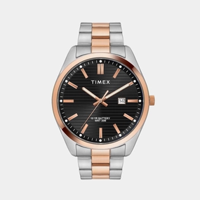 E Class Men's Black Analog Stainless Steel Watch TWTG10410