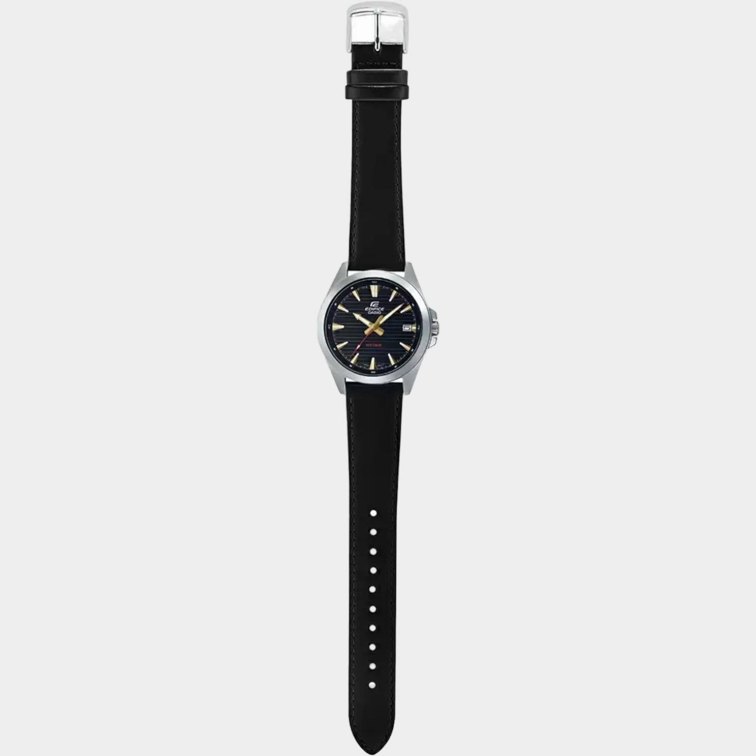 Edifice Men's Analog Leather Watch ED538 - EFV-140L-1AVUDF