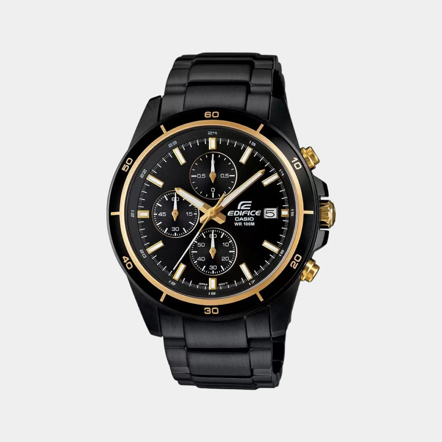 Edifice Men's Black Chronograph Stainless Steel Watch EX208 - EFR-526BK-1A9VUDF