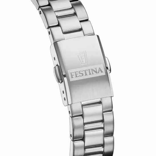 Elegant Festina Women's Stainless Steel Watch F20553/2 with Classic Design